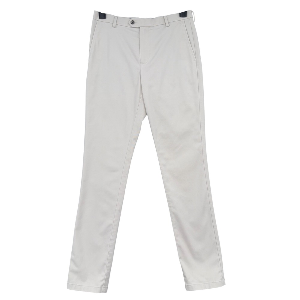 Charles Tyrwhitt Chino Pants Mens 30W 32L Cotton Elastane Beige